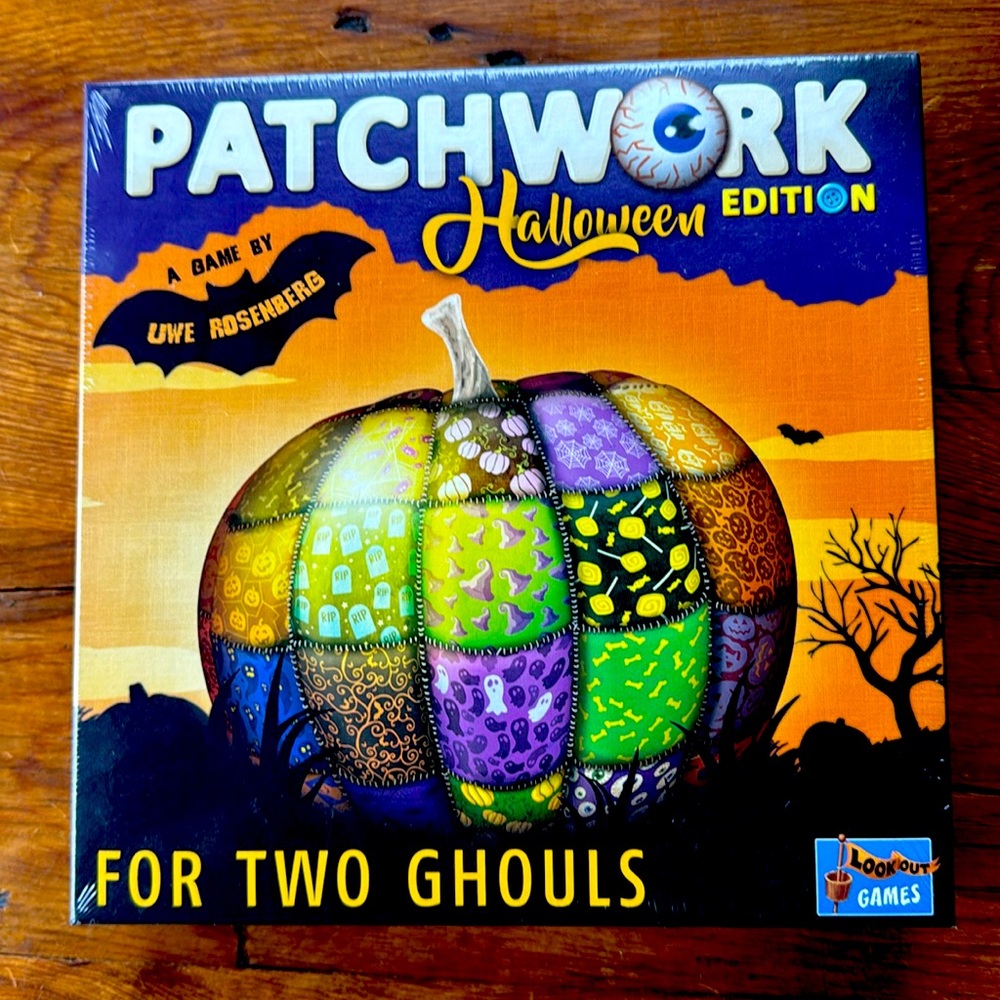 Patchwork Game - Halloween Edition NWT